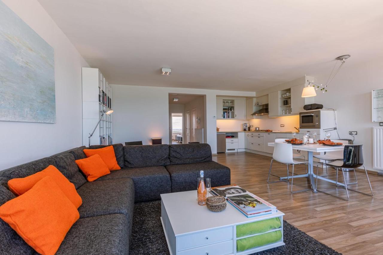 Excellent Southern Furnished Apartment With Beautiful Sea View Nieuwpoort Exterior foto